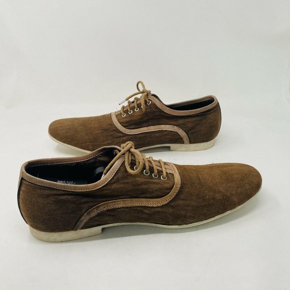 Bed Stu Men Size 10 Cosburn Oxfords Lace Up Shoes Brown Distressed Bedstu main image 12